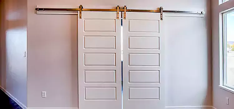 Glass Barn Door with Installation Hardware Kit Yuba City